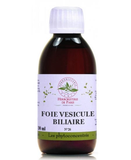 Herboristerie de Paris - Phyto concentré Foie Vésicule Biliaire - 200ml