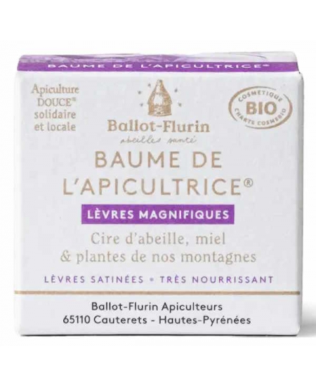 Ballot Flurin Baume de l'Apicultrice Lèvres Magnifiques 15 ml