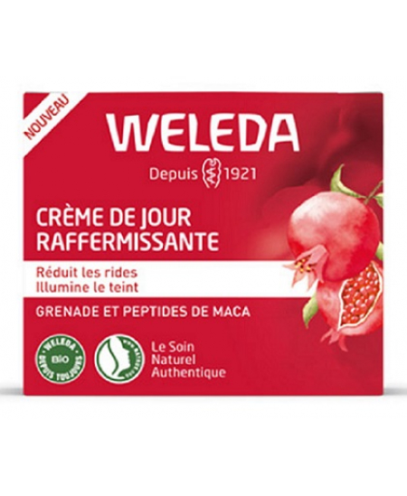 Weleda - Crème de jour raffermissante à la grenade et peptides de Maca - 40 ml