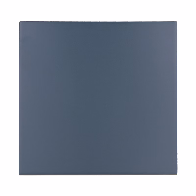 Carrelage sol / mur effet ciment uni bleu 20 × 20 cm RIVOLI OCEAN 30717
