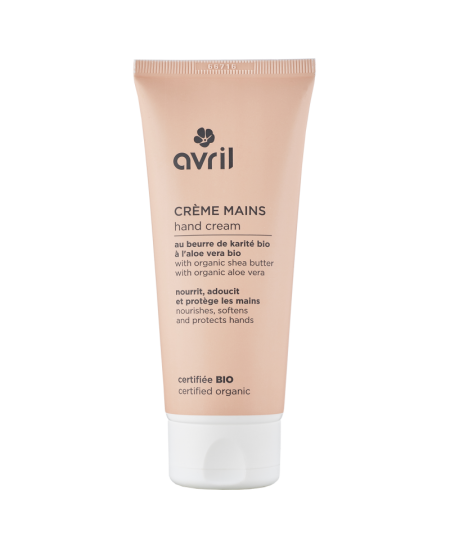Avril - Crème mains Beurre de Karité et Aloe Vera bio - 100 ml