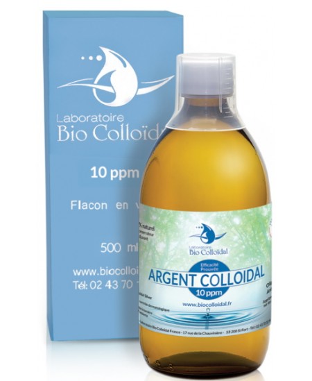 Bio Colloidal Argent Colloïdal 10 PPM 500ml