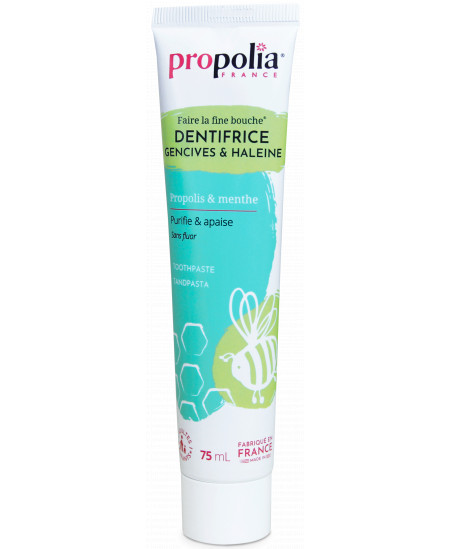 Propolia - Dentifrice Propolis et Plantes - 75 ml