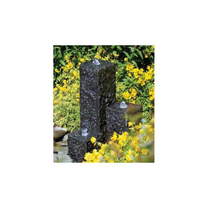 Fontaine avec 3 colonnes en granite (pompe incluse) - Taranto