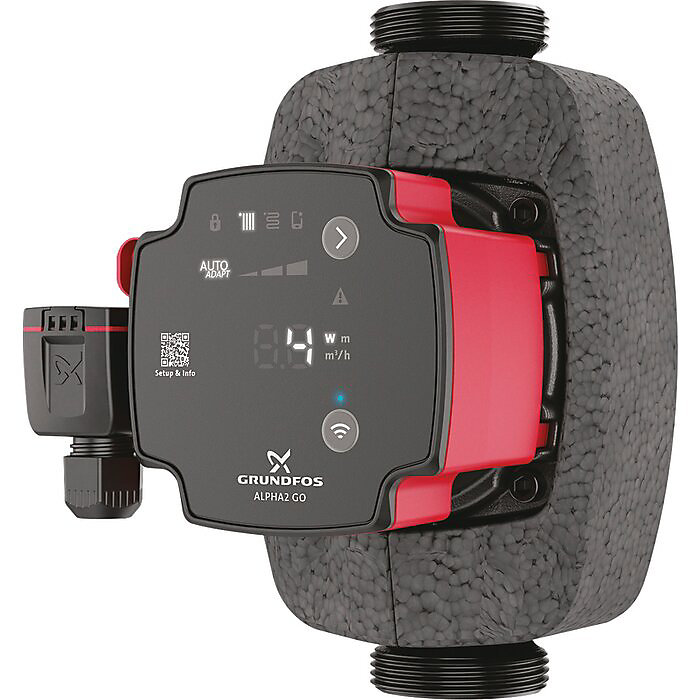 Circulateur – Alpha1 GO 25-40, GRUNDFOS, Entraxe 180 mm, 1'