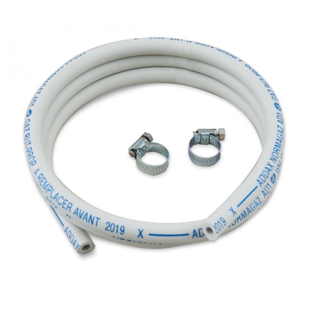 CENTRALE BRICO Tuyau caoutchouc gaz bp, garantie 5 ans, H.100 cm GAZINOX