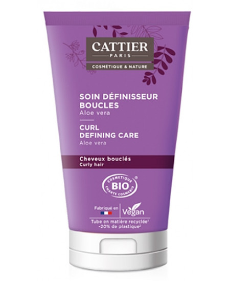 Cattier Soin définisseur boucles - Aloe Vera - Vegan 150ml