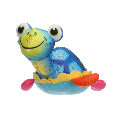 JOUET POUR CHIEN 'CLORA' FLAMINGO® - TORTUE BLEU - 20x17x26CM