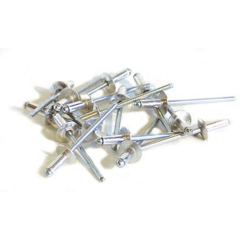 TECHMAN 500 rivets alu / acier tête plate Ø 4,8 x 6 mm