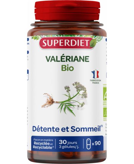 Super Diet - Valeriane bio - 90 gélules