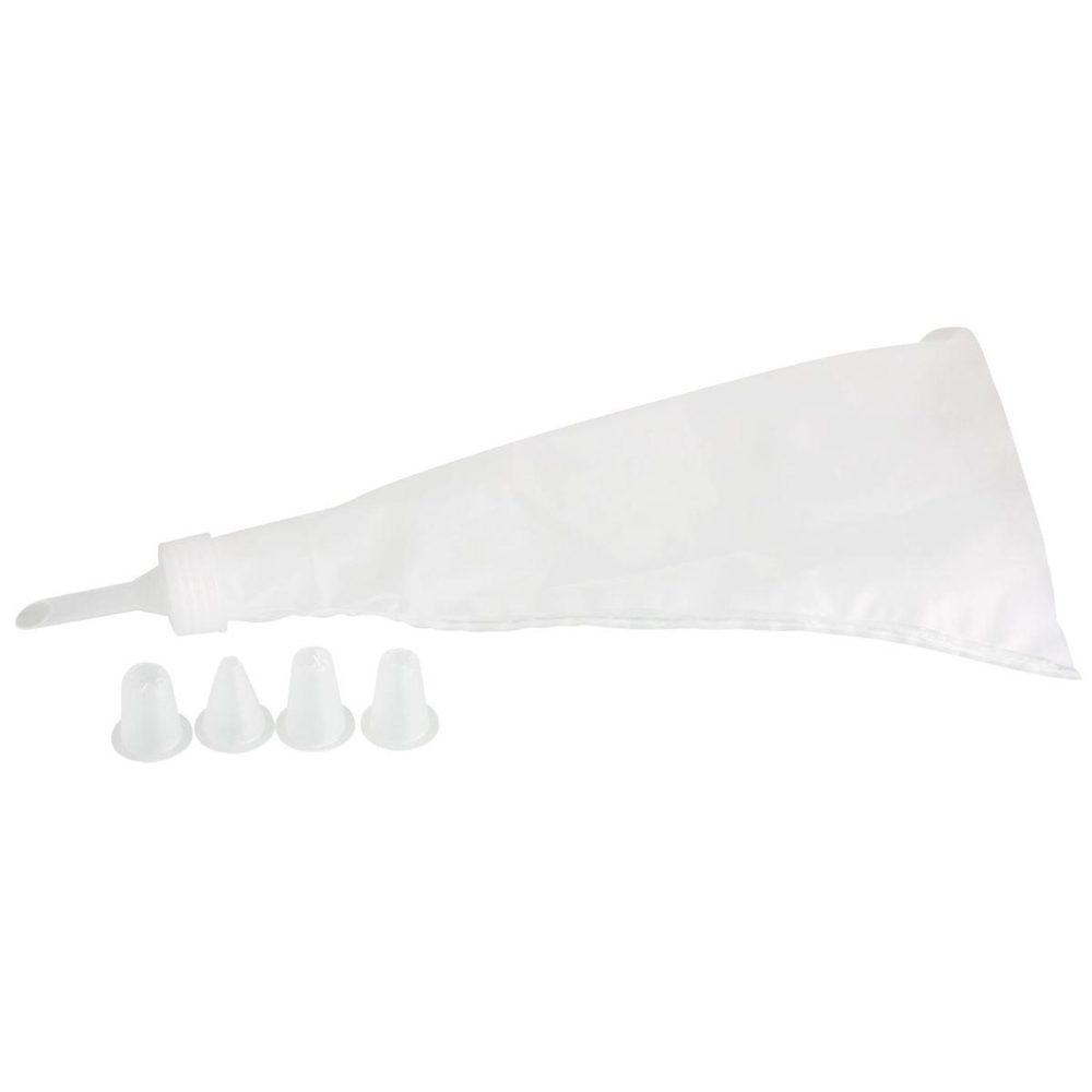 ZENKER Poche à douille et 5 embouts en plastique 28 cm zenker smart pastry