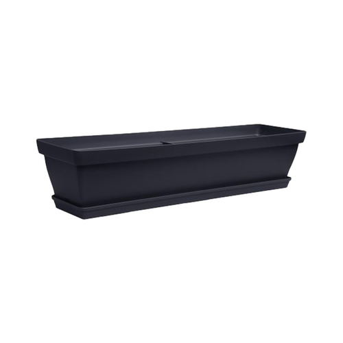 JARDINIÈRE 78CM NOIR VIOLINE POÉTIC® GRANROMÉO