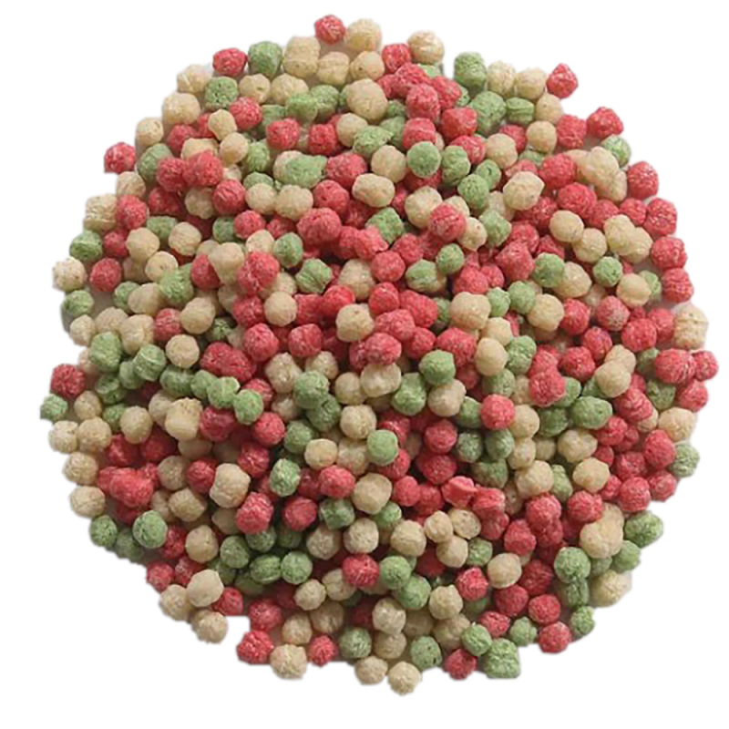 Nourriture pour poissons - Mix pellets multicolores - 15 L