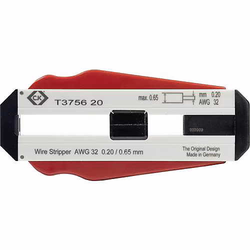 Dénudeur de fil C.K T3756 – 20, compact, précision 0, 20 mm