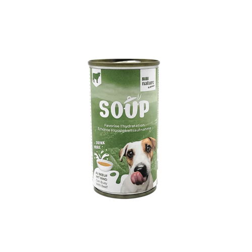 SOUPE POUR CHIEN BUBINATURE® - BOEUF - 185G