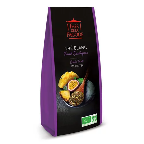 Sélection malin：Thé Blanc Grand Cru Fruits Exotiques - 110 g
