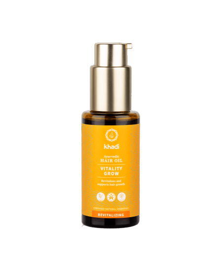 Khadi - Huile capillaire Vitality Grow - 50 ml