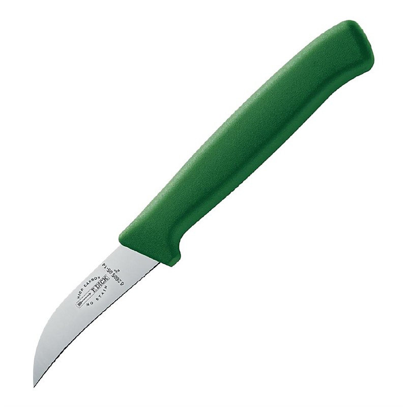 Couteau Bec d'Oiseau Professionnel Vert – Dynamic HACCP | 50 mm | Dick Pro