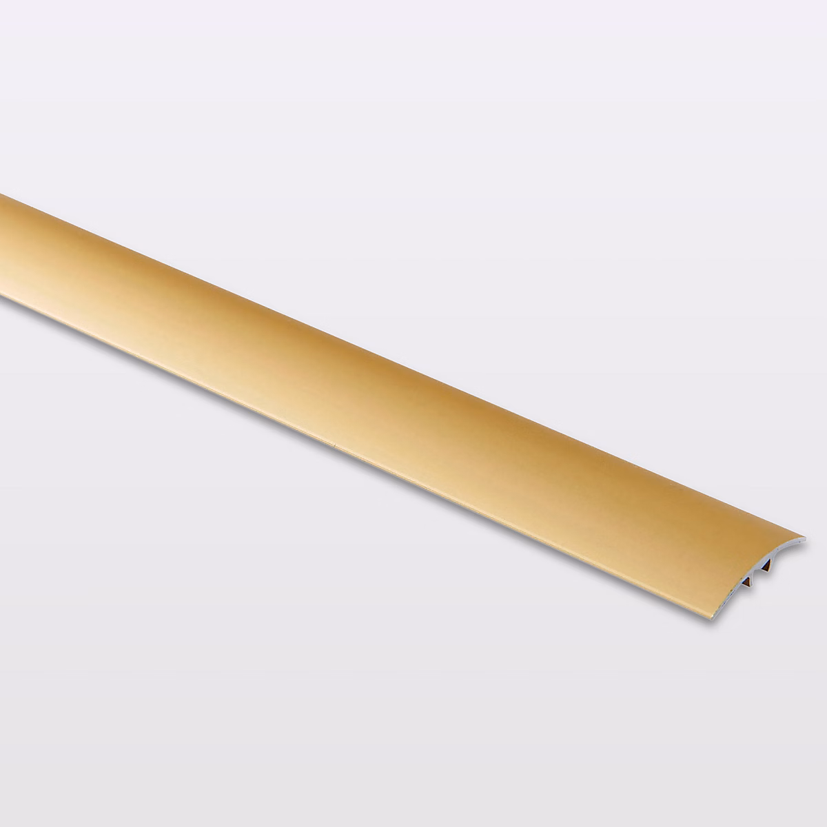 Revêtement sol et mur – Barre de seuil incurvée en aluminium décor doré mat GoodHome 30 x 1 800 mm