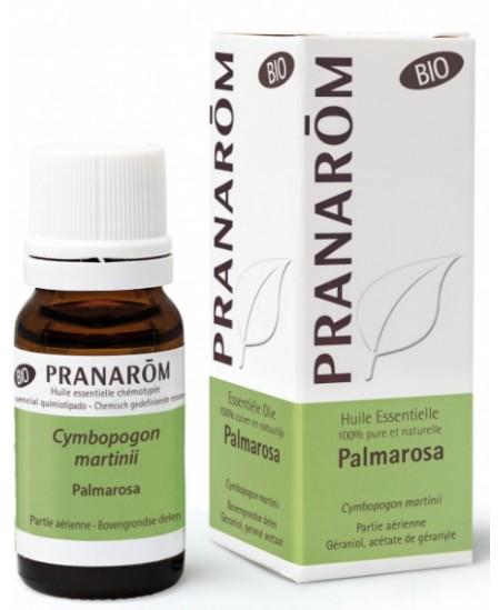Pranarôm - Palmarosa Bio Flacon compte gouttes - 10 ml