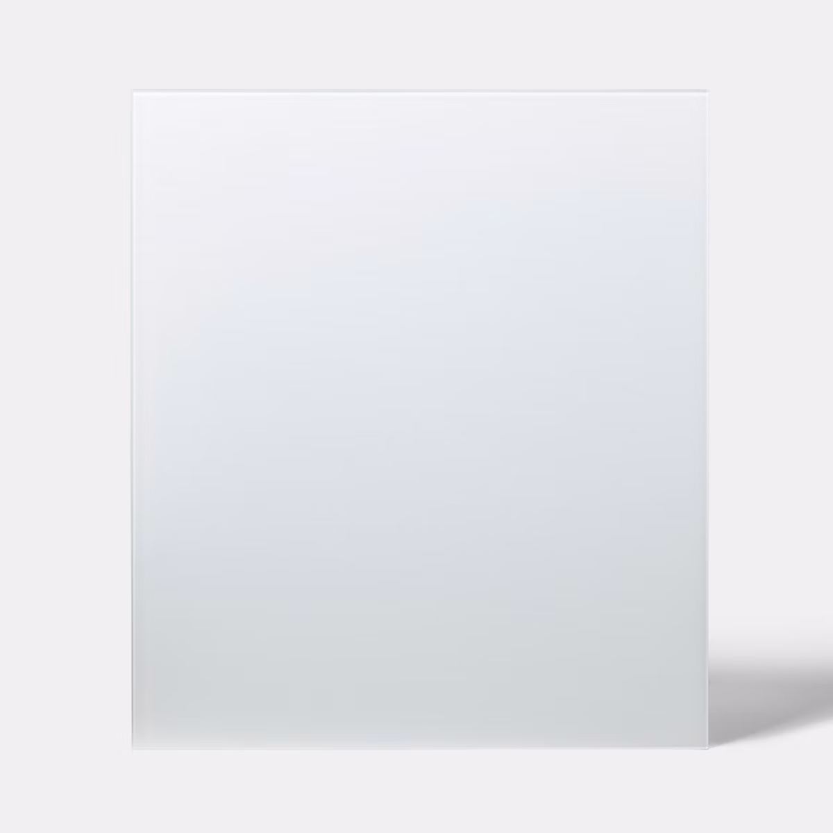 Plan de travail, crédence et fond de hotte – Fond de hotte en verre blanc GoodHome Nashi l. 90 cm x H. 70 cm x ép. 5 mm