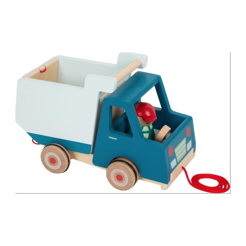 SMALLFOOT Camion a benne basculante a tirer
