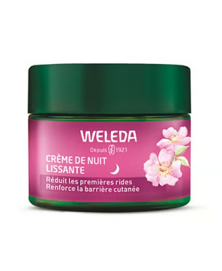 Weleda - Crème de nuit lissante à la rose musquée - 30 ml