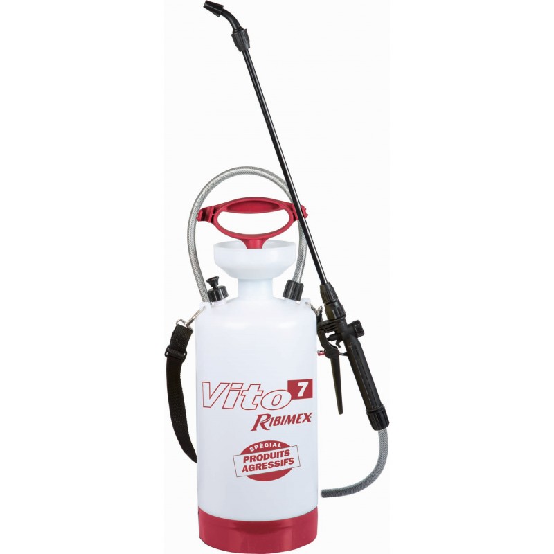 Pulvérisateur 7L à pression préalable Vito7 - Produits agressifs