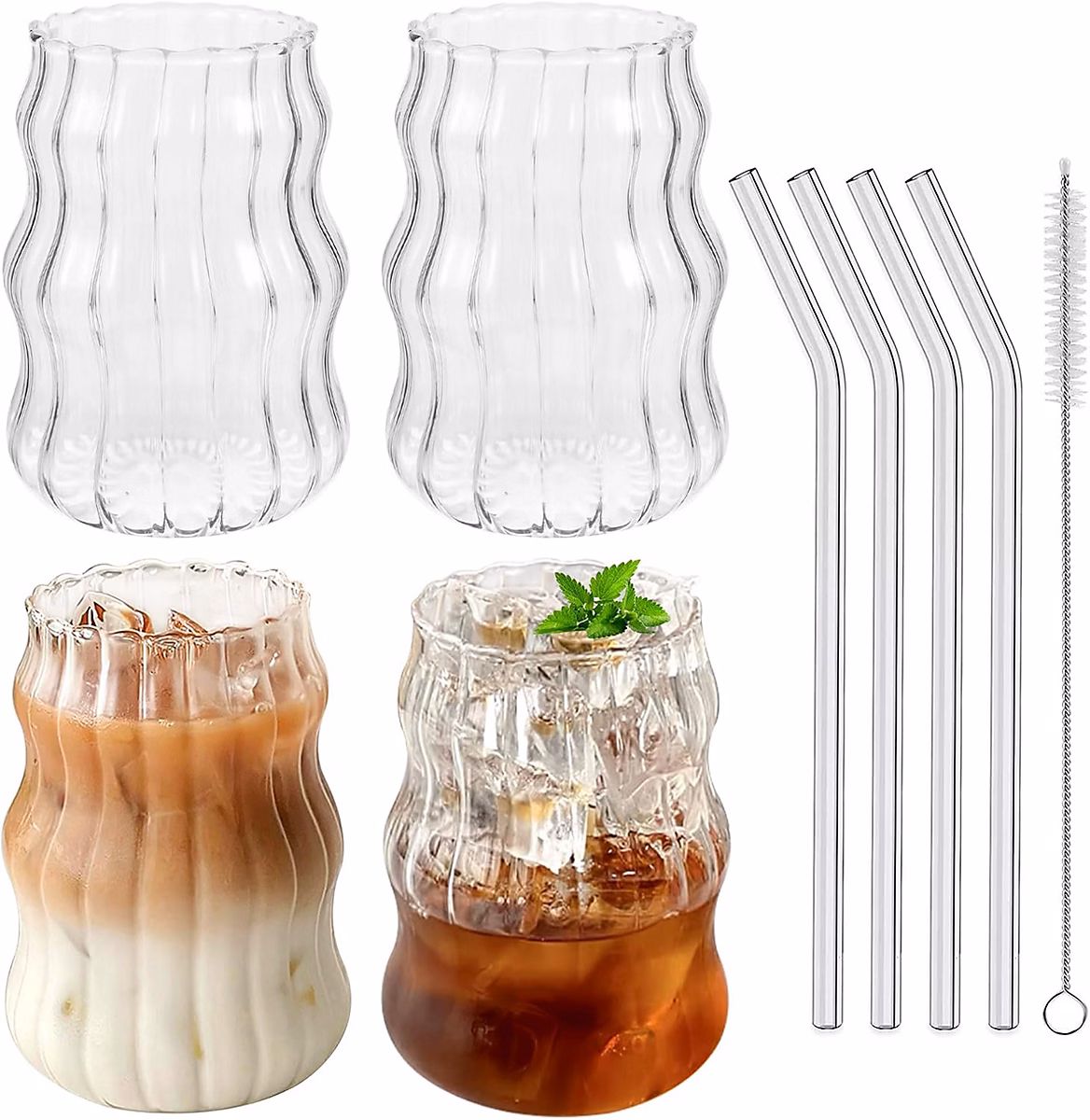 Ensemble 9 Gobelets Bistro 650ml Plastique Incassable – Réf. WFJZHUAUG4011992196