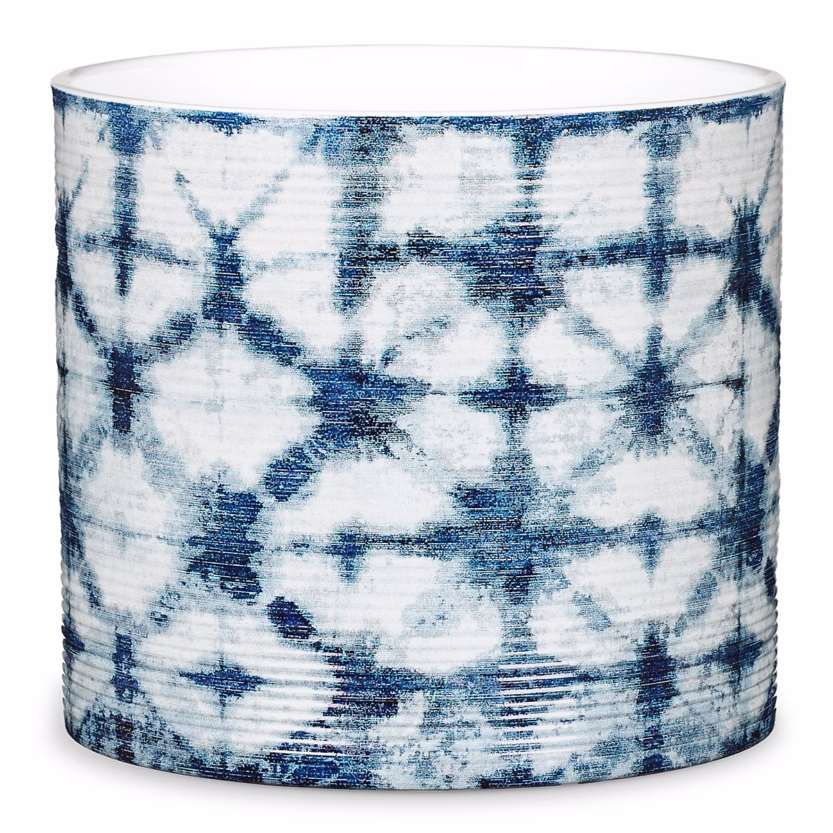 Cache – pot rond céramique bleu 828 Scheurich ø19x h.17 cm