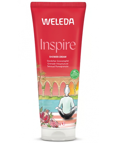 Weleda - Crème de Douche à la Grenade Inspire- Tube 200 ml