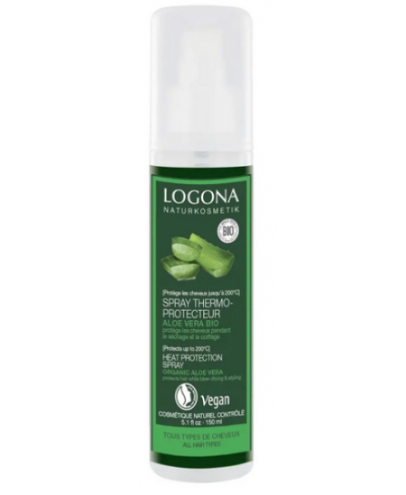 Logona - Spray hydratant thermo protecteur aloe Vera - 150 ml
