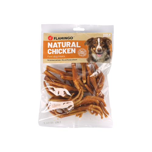 FRIANDISE POUR CHIEN FLAMINGO® - PATTE POULET - 200G