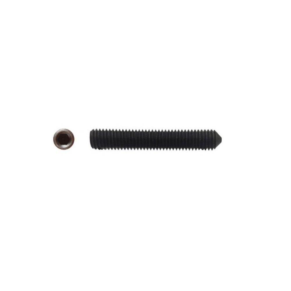 200 Vis Sans Tête 6 Pans Creux à Bout Pointeau STHC 6 × 16 mm – DIN 914, 45H, Brut, D, Work