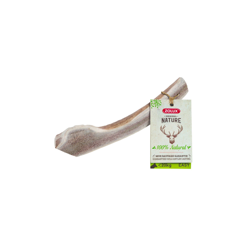 FRIANDISE POUR CHIEN EN BOIS DE CERF NATUREL ZOLUX® - EASY MOINS 20KG