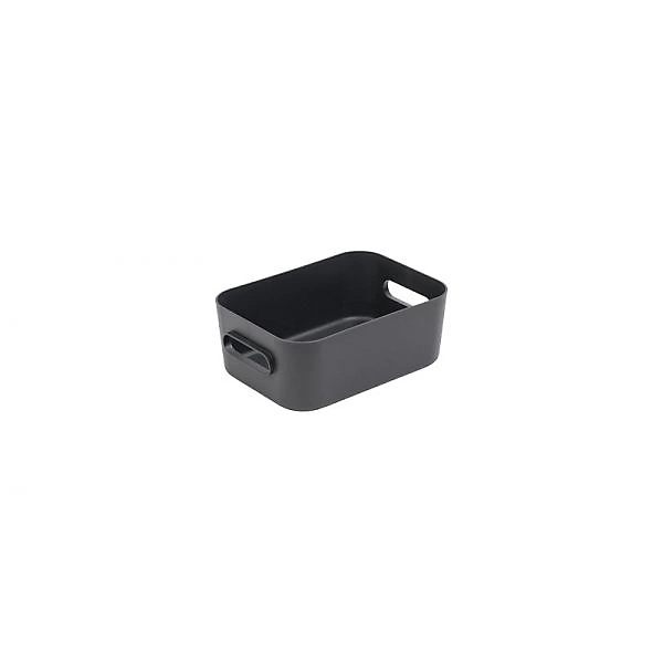 Bac élégant pour Cuisine Salle de Bain S 1 – 5 l, Gris Foncé