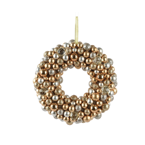 COURONNE INCASSABLE OR CLAIR - ∅25CM