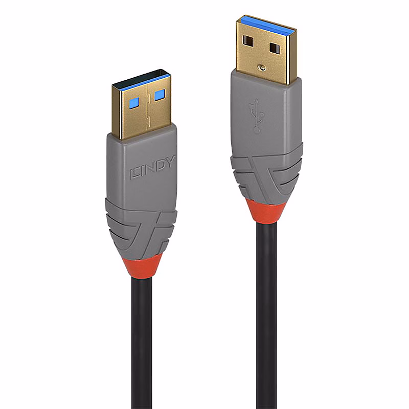 Réseau et téléphonie – Câble USB 3.2 Type A 5Gbps 1 mètre LINDY