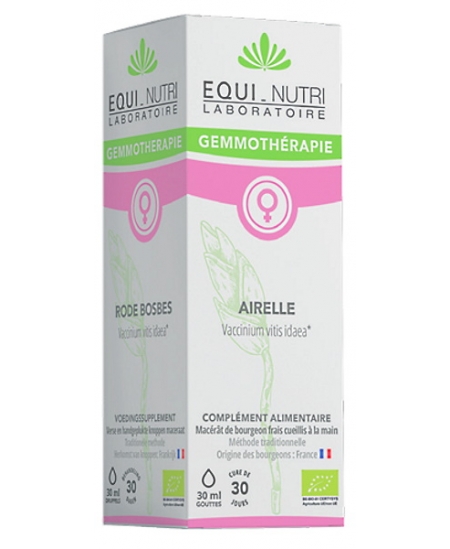 Equi - Nutri - Airelle bio Flacon compte gouttes - 30 ml