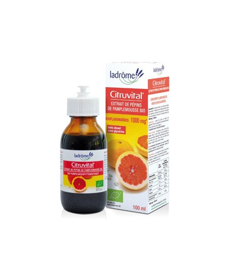 Ladrome - Citruvital extrait de pépins de pamplemousse 1000 mg - 100 ml