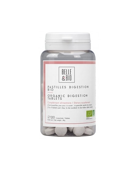 Belle et Bio - Pastilles Digestion aux huiles essentielles - 100 Pastilles