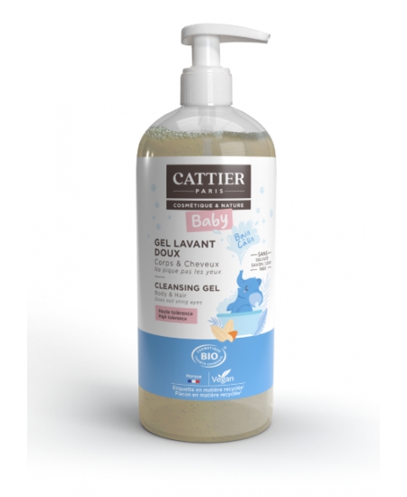 Cattier - Gel lavant doux bébé - 500 ml