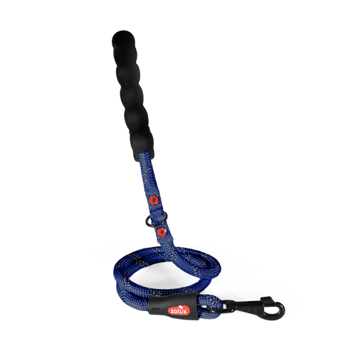 LAISSE CORDE 'EXPERT' ZOLUX® - 2M - BLEU - 13MM