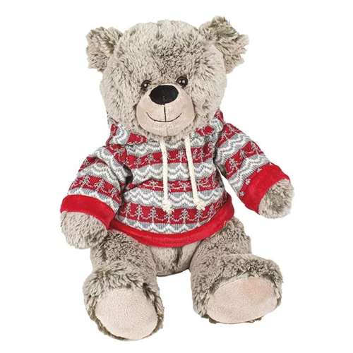 Pour mieux organiser votre jardin：Peluche pull rouge coloris beige - 40 cm
