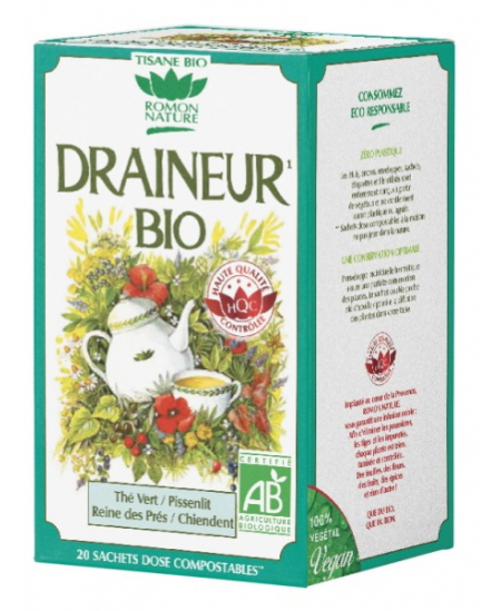 Romon Nature - Tisane Draineur - 20 sachets de 32 gr