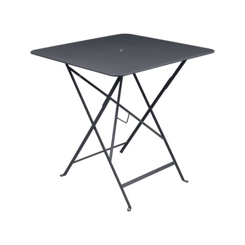 TABLE BISTRO PLIABLE 71X71 CARBON FERMOB®