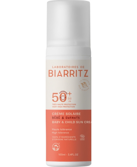 Alga Maris - Crème Solaire Enfant SPF 50+ Huile de Coco et Alga Gorria - 100 ml