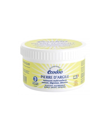 Ecodoo - Pierre d'argile nettoyant multi surfaces - 300 gr