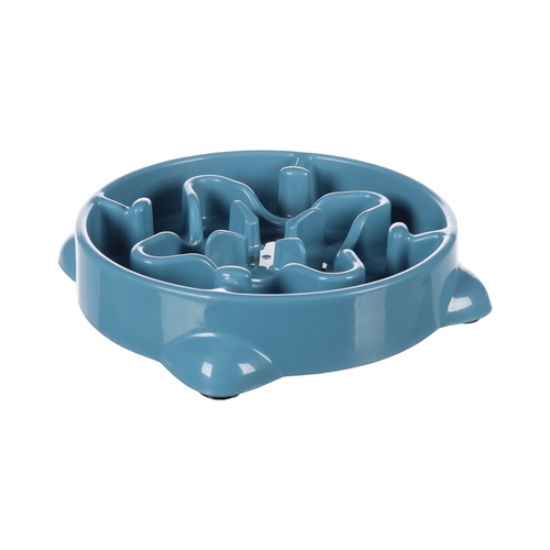 GAMELLE ANTI-GLOUTON FLAMINGO® - BLEU - ⌀21,5CM - 800ML