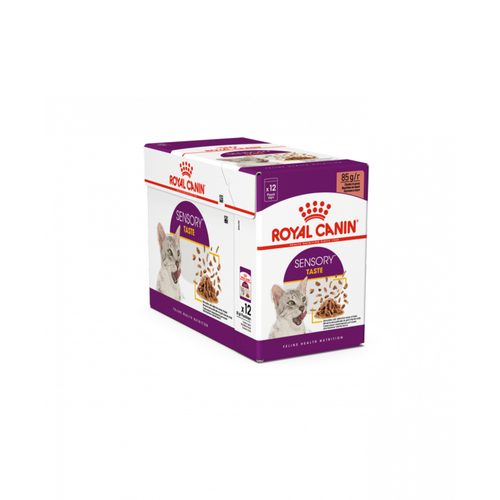 SACHET FRAÎCHEUR BOUCHÉES EN SAUCE CHAT ROYAL CANIN® SENSORY™️ TASTE - 12X85G